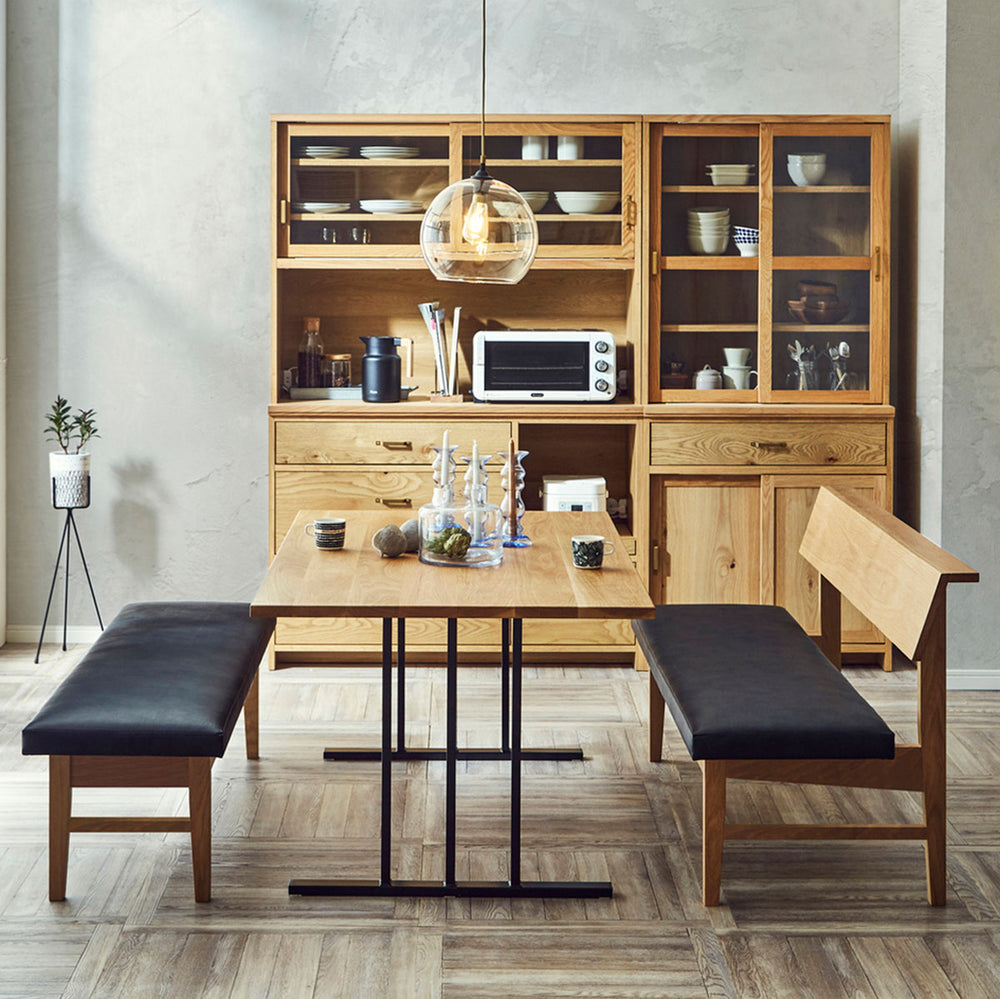 レイキⅡ リビングダイニングベンチ 肘なし