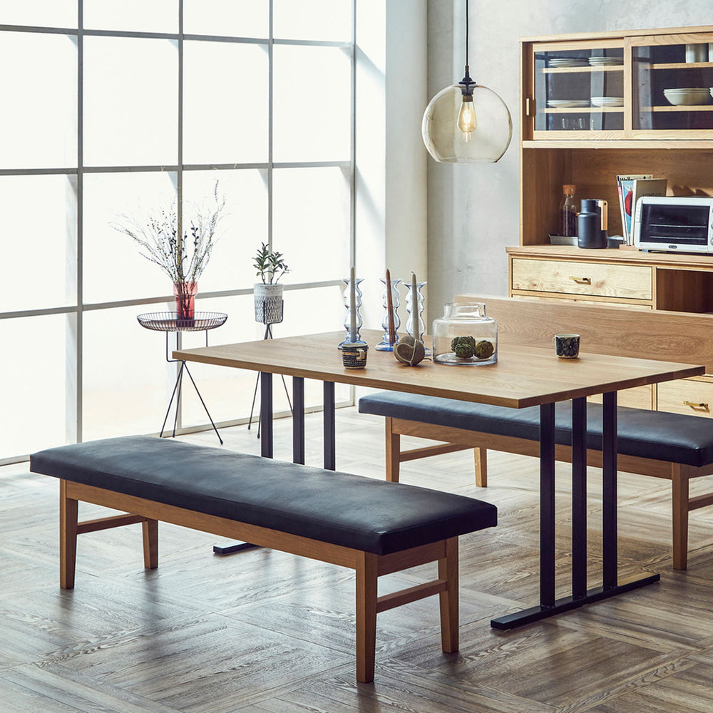 レイキⅡ リビングダイニングベンチ 背なし