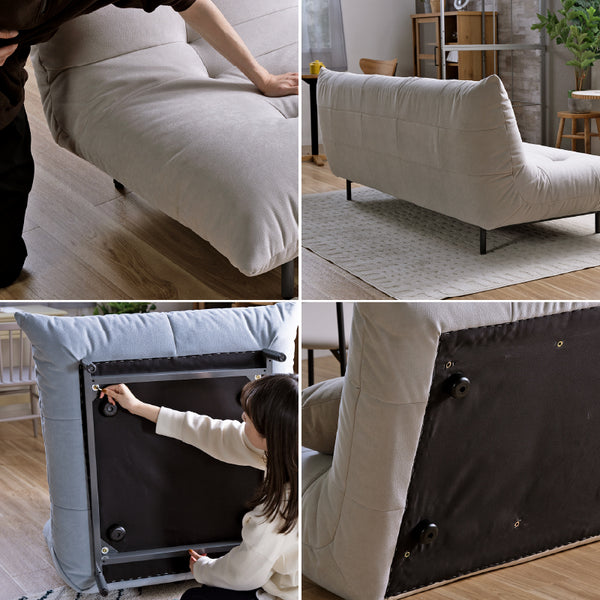 プラリネ コーナーソファ #セメント