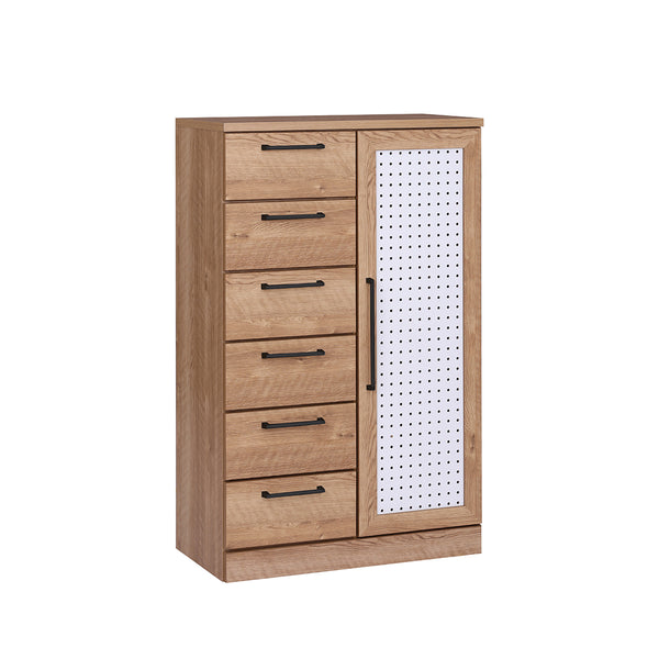 ファースト キャビネット #ウォールナット/ブラック #幅80cm