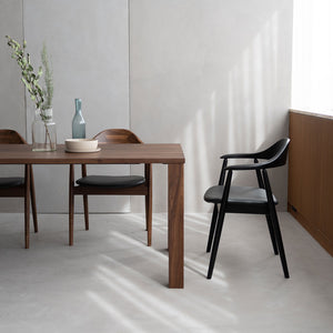 ノードⅡ ダイニングテーブル オーク #幅120cm×奥行75cm #LEG01