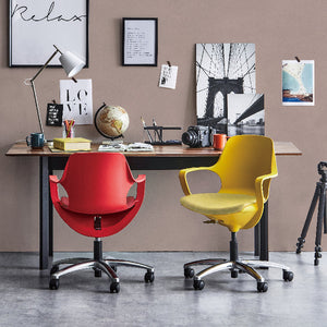 ポゴ オフィスチェア #レッド×ディープレッド