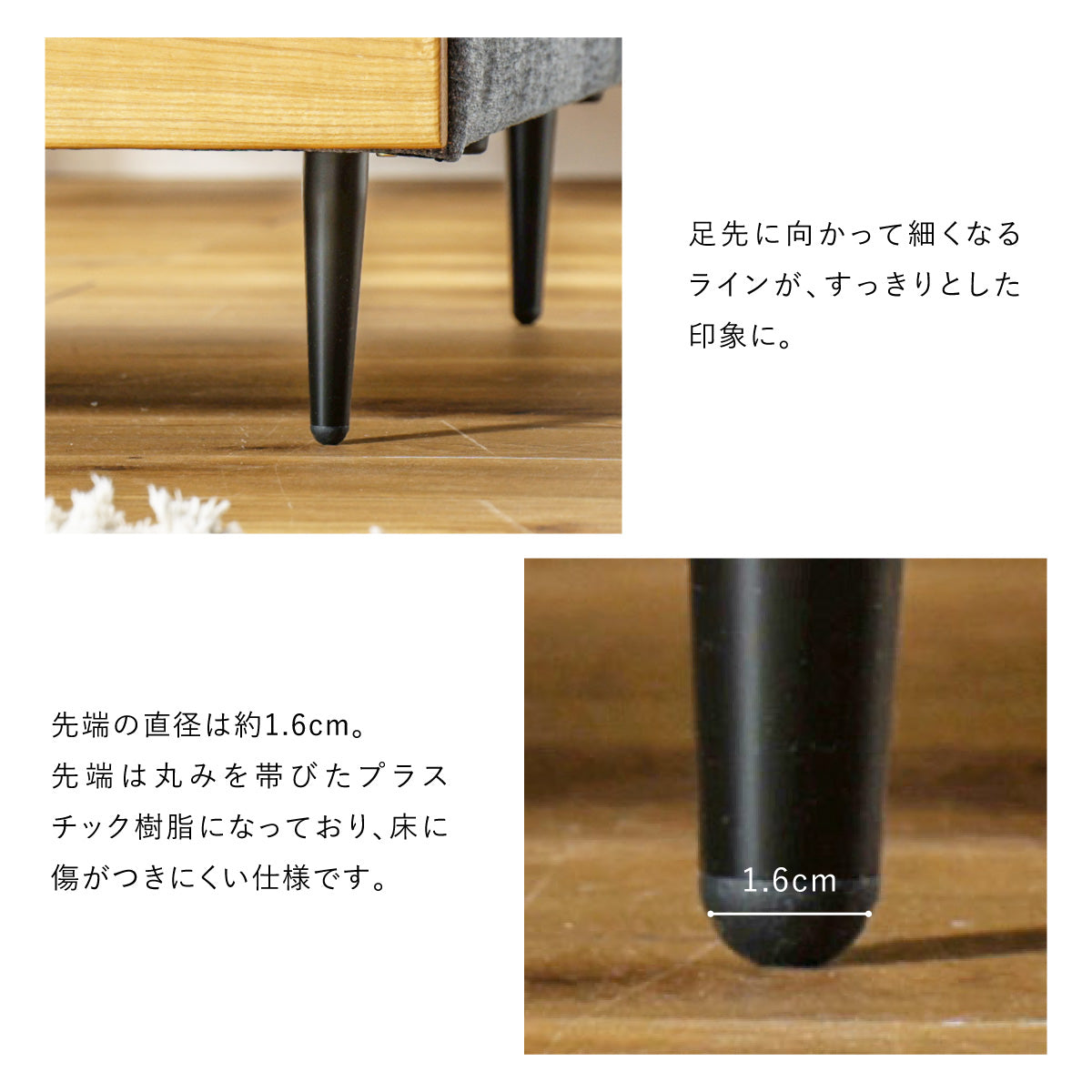 アリシア 3人掛けソファ 幅180cm