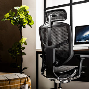 【数量限定】 エルゴヒューマン エンジョイⅡ ハイタイプ ナイロンキャスター #レッド×グレー