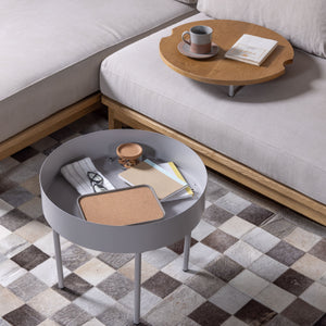 マルーノ センターテーブル #ベージュグレー