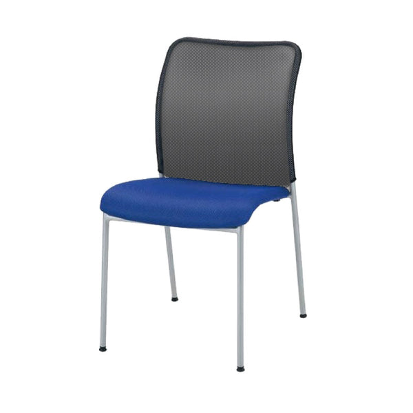 フォード ミーティング チェア #ブルー #肘なし