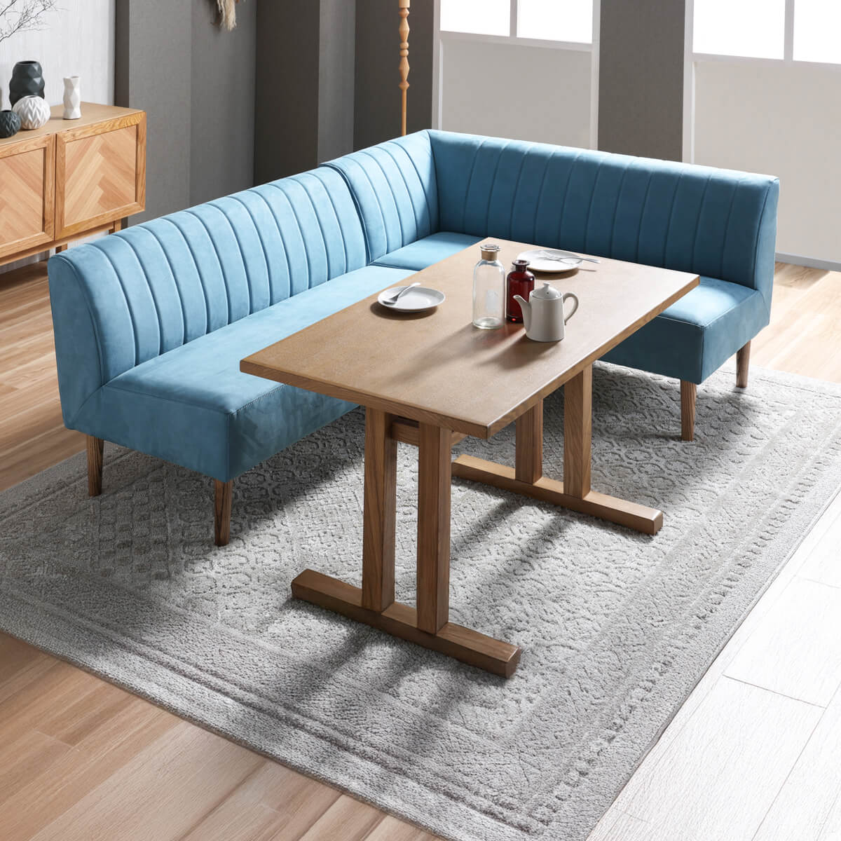 関家具　RELAX FORMソルナテーブル高さ65.5cm 安く 買う 方法家具・インテリア - 関家具 RELAX FORMソルナテーブル高