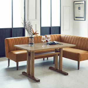 コンパクトなサイズ感が嬉しい、ダイニングソファシリーズ「ソルナ」。 #Default Title