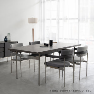 シンプルなデザインで様々なチェアとの組み合わせも楽しめそうです。 #オーク #幅150cm