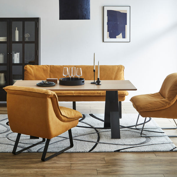 アボット ダイニングテーブル 幅165cm オーク #Default Title