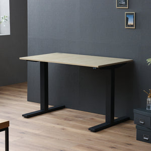 HOPライト電動昇降 デスク #ホワイト×ホワイト #幅113cm