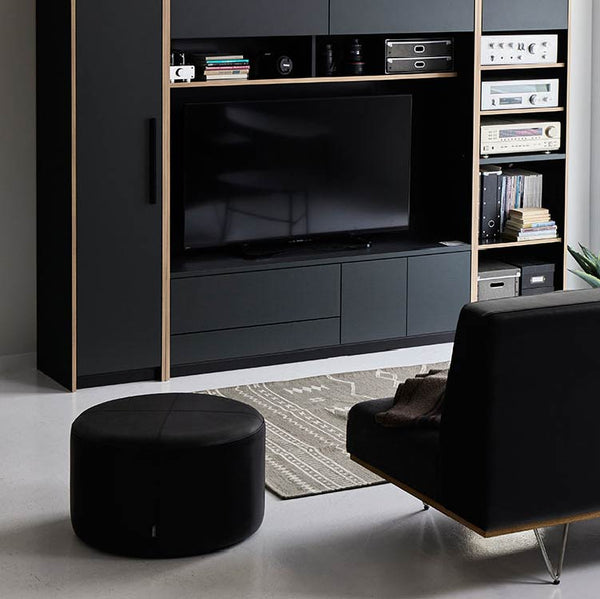 ドット スツール 40cm #オーカーブラウン（スーパーレザーテックス）