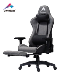 シャスティーナ V3 ゲーミング 4Dアームレスト オットマン付 135度 #グレー