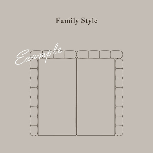 ベッドを２つ並べての使用も可能です。<br> サイドにプラスするとお子様の落下防止にも◎。 #シングル #ベッドフレーム単体