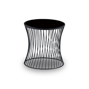 タンブル サイドテーブル #ブラック