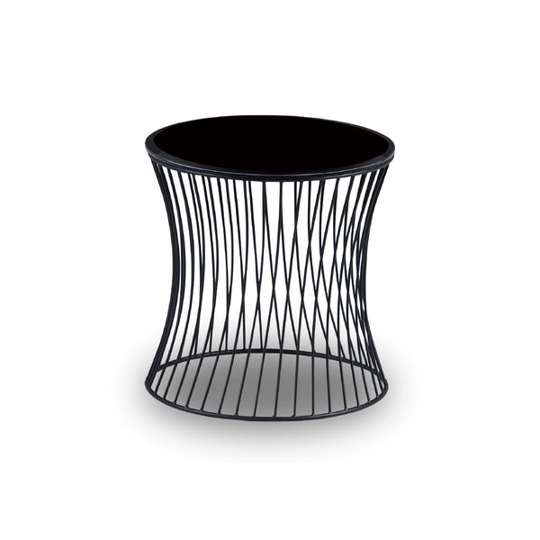 タンブル サイドテーブル #ブラック