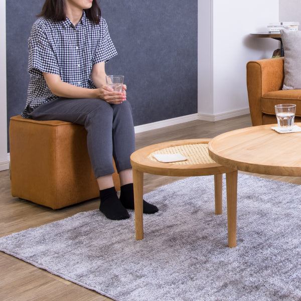 キューブモード　スツール　幅41cm #A41 カスタード（ファブリックAランク）