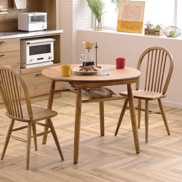 マーガレットⅡ ダイニングチェア #板座 バーチ材