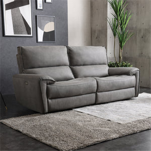 ３人掛けサイズの２割れなので、１人あたりの座面幅は71cmとゆったりくつろげる設計。 #LT01 キャメル（レザーテックス アニリン）