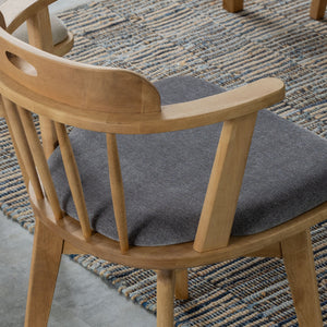 ローカーⅢ 回転ダイニングチェア #板座