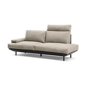 ※ヘッドレスト、アームレストは別売りです。 #PLT111 プラチナグレー×ET82 ロイヤルブラック（プライムレザーテックス）