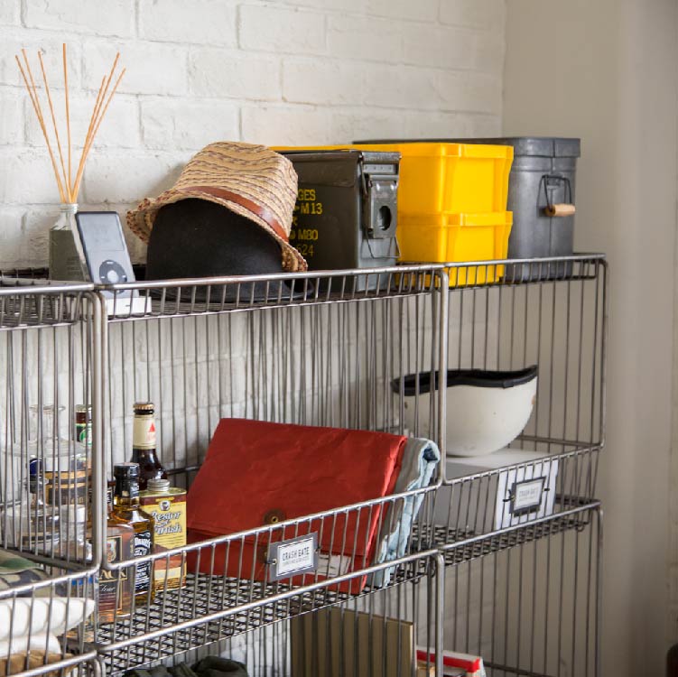 メタルスタッカー 本体 Lサイズ | 家具・インテリア通販サイト CRASH