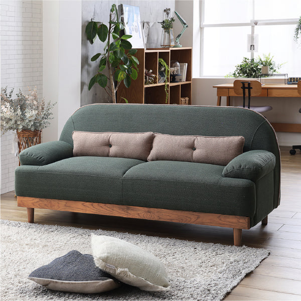 ニーム 2.5人掛け 幅170cm #グリーン