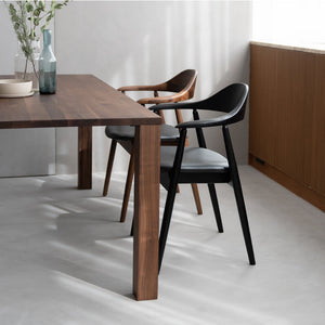 マンタ ダイニングチェア #ブラック