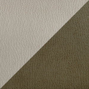 アルフレード　オットマンスモール #PLT111 プラチナグレー×PLT112 ヨーロピアングレー（プライムレザーテックス）