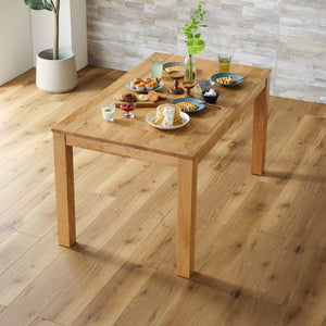 オーズ ダイニング5点ｾｯﾄ(DT幅135㎝/チェア×4脚 座面pvcアイボリー) #Default Title