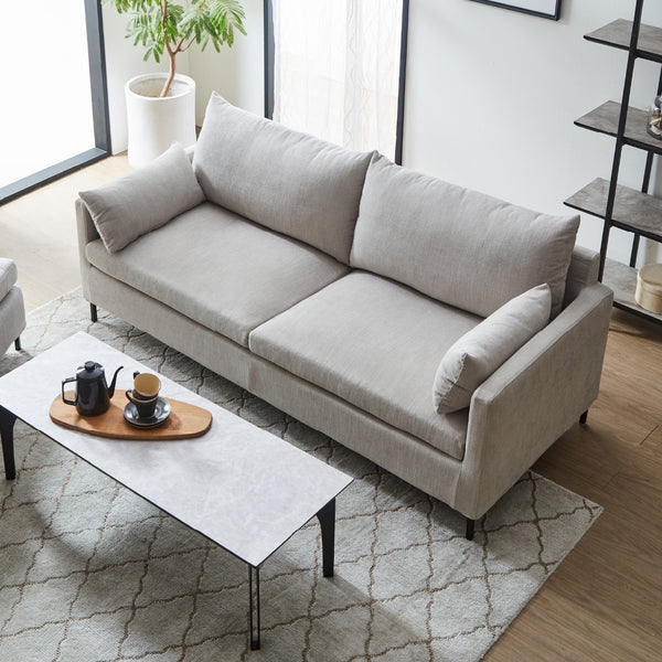 ※こちらはカラー「シャイングレー」のイメージです。 #A41 カスタード（ファブリックAランク）