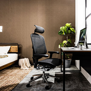 【数量限定】 エルゴヒューマン エンジョイⅡ ハイタイプ ナイロンキャスター #レッド×グレー