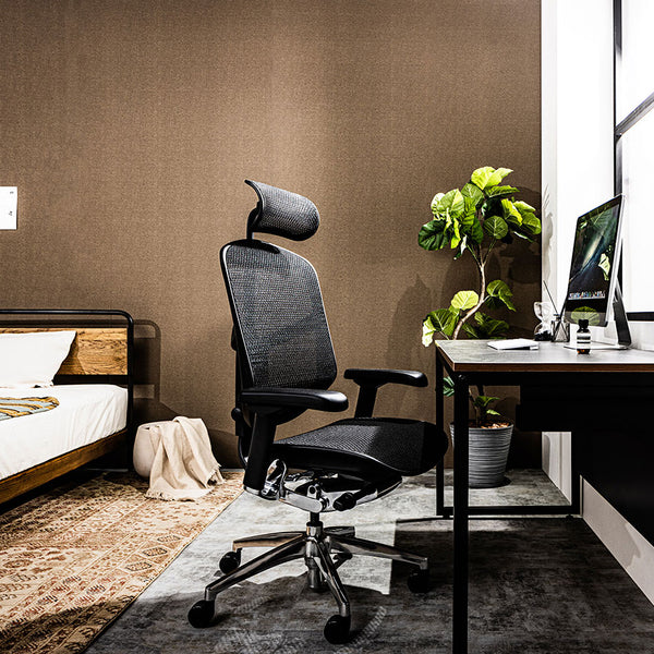 【数量限定】 エルゴヒューマン エンジョイⅡ ハイタイプ ナイロンキャスター #レッド×グレー