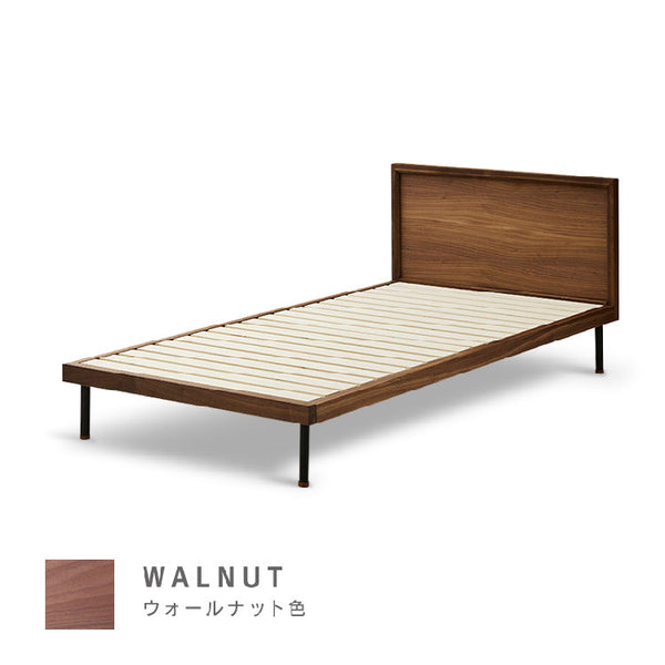 ユニック ベッドフレーム フラットタイプ #オーク #シングル #スノコ