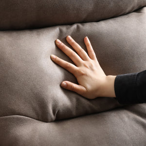 張地にはレザーテックスを採用。夏は通気性がよく、冬はひんやりしにくいので年中快適に過ごせます。 #PLT102 インディーブルー（プライムレザーテックス）