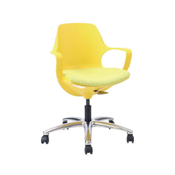 ポゴ オフィスチェア #イエロー×マスタード
