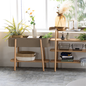 飲食店やフードコート、カフェやオフィスなどにコーディネートしやすいシンプルなデザイン。 #グレー #幅90cm×2段