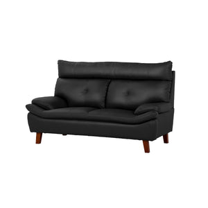 アージュ 2人掛けソファ 幅157㎝ #ブラック