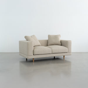 バーサⅡ 2人掛けソファ #F5チャコール