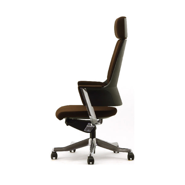 デルフィ オフィスチェア #ココア #ハイバック