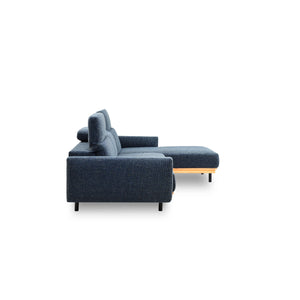 側面 #A41 カスタード（ファブリックAランク） #木部ナチュラル