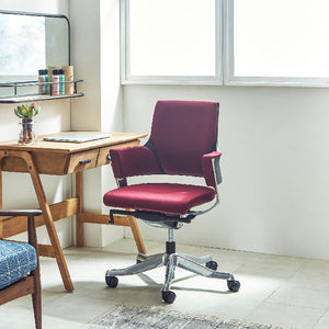 デルフィ オフィスチェア #オリーブ #ハイバック