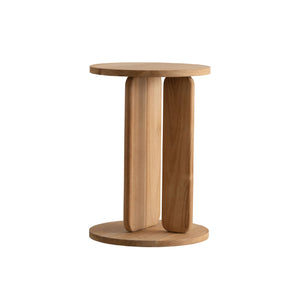 ミロウ サイドテーブル #チークブラック