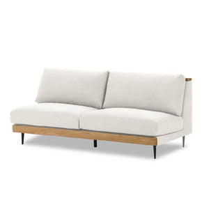 ムーディ 3人掛けソファ 幅180cm お掃除ロボット対応 カバーリング #アイボリー