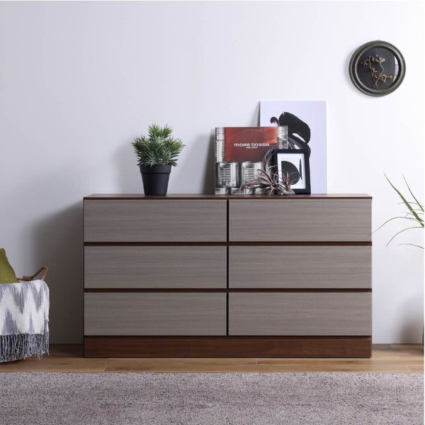 ダンク チェスト #ウォールナット #幅80cm‐5段