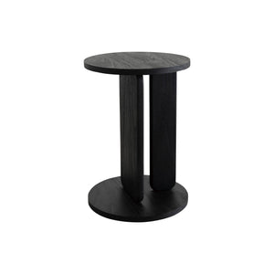 ミロウ サイドテーブル #チークブラック