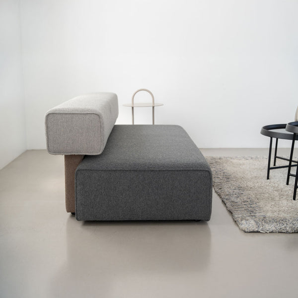 ウィムス 1人掛けソファ 幅90㎝ #グレーミックス