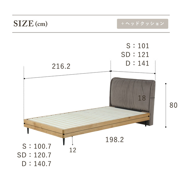 <br><br> #シングル #ベッドフレーム単体