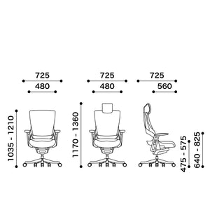 ワウ オフィスチェア ローバック #ブラック