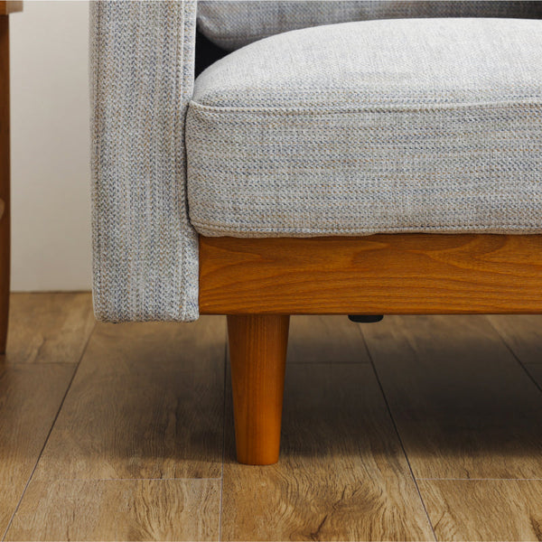 シュリンプ 3人掛けソファ 幅180cm 北欧 ヴィンテージ #ベージュ